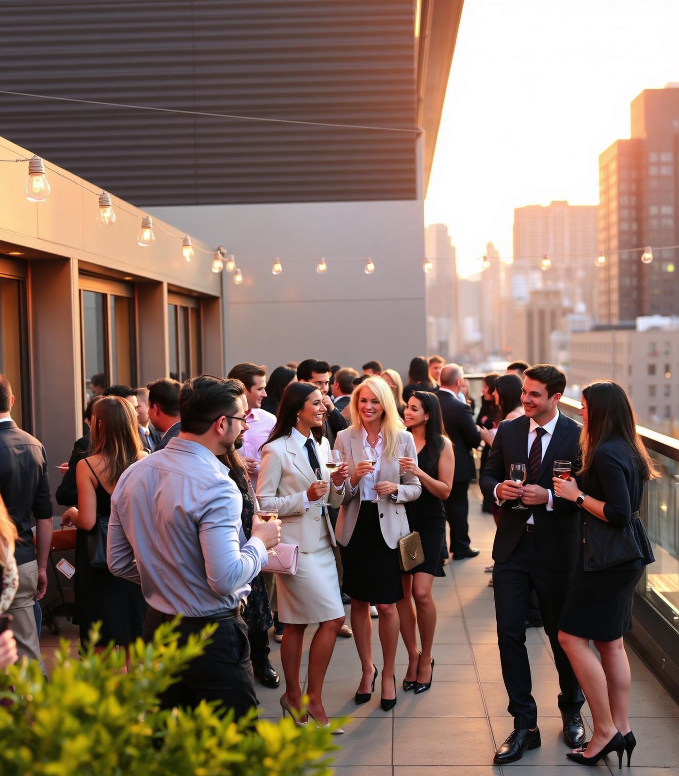 Afterwork networking premium
